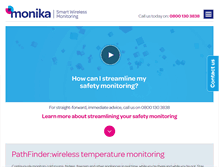 Tablet Screenshot of monika.com